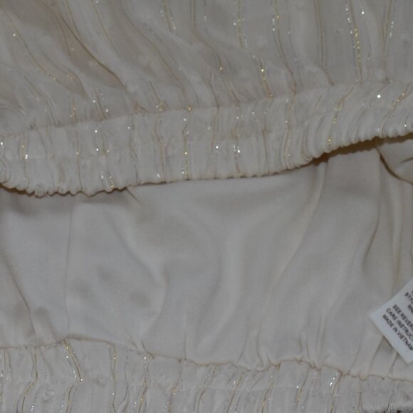 By The River Swiss Dot Boho Summer Crop Top Size L NWOT - Picture 6 of 11